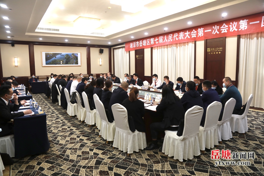 曾志君参加湘潭市岳塘区第七届人民代表大会第一次会议分团讨论