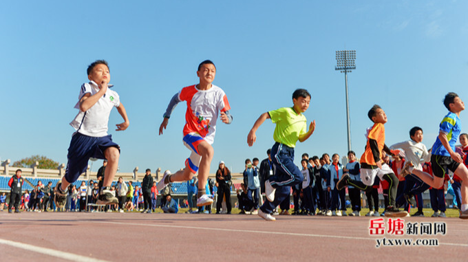 岳塘區(qū)舉辦中小學(xué)生田徑運(yùn)動(dòng)會(huì)