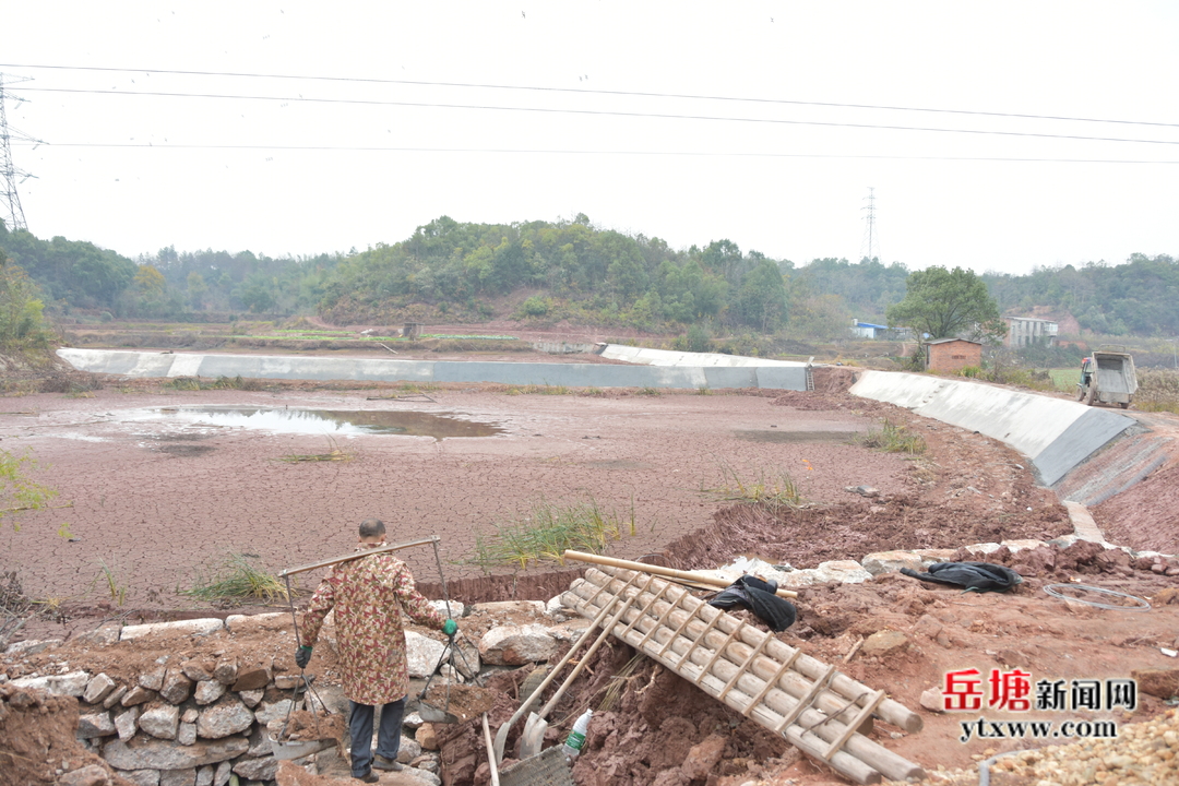 岳塘區(qū)：冬修水利惠民生