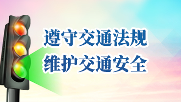 遵守交通法規(guī) 維護(hù)交通安全