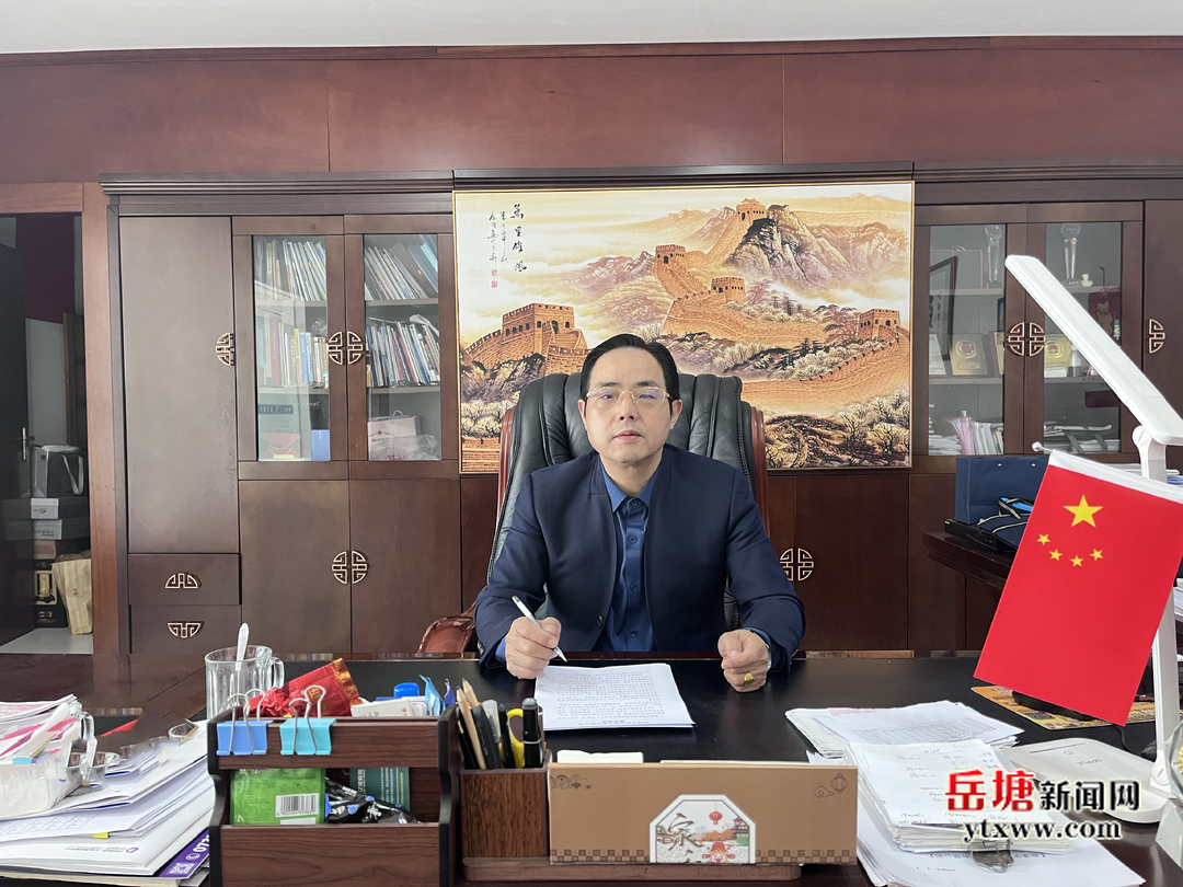 “敢”在岳塘 人大代表在行动丨唐国平：把舵定向稳驭企 担当作为践初心