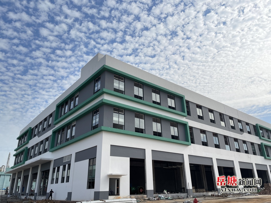 高质量发展“开门红”丨湘潭电商物流产业基地项目即将完成总体施工