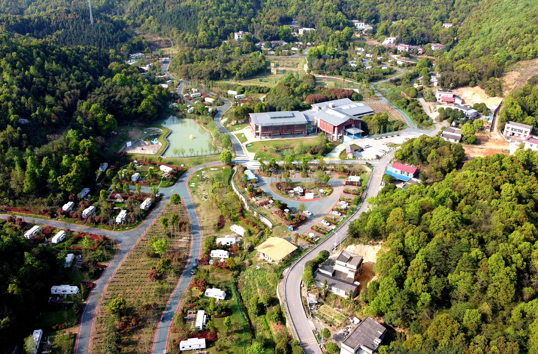 國慶長假 途居湘潭昭山露營地人氣火爆