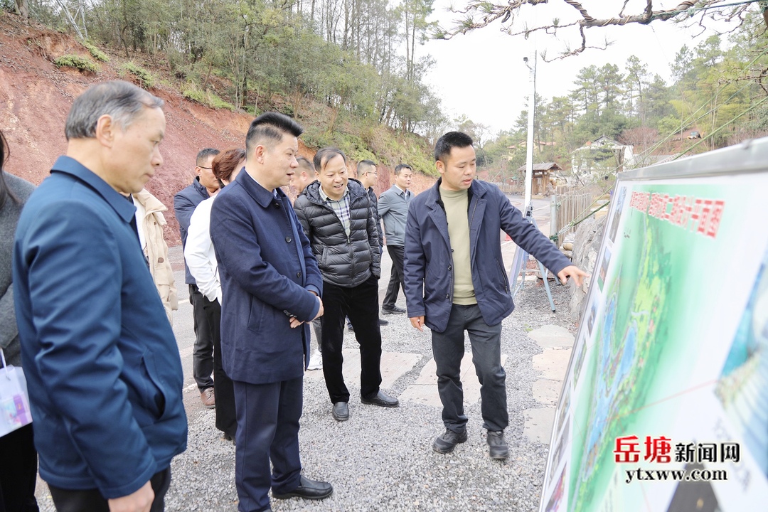 曾志君调研岳塘区第六届湖南旅游发展大会重点项目