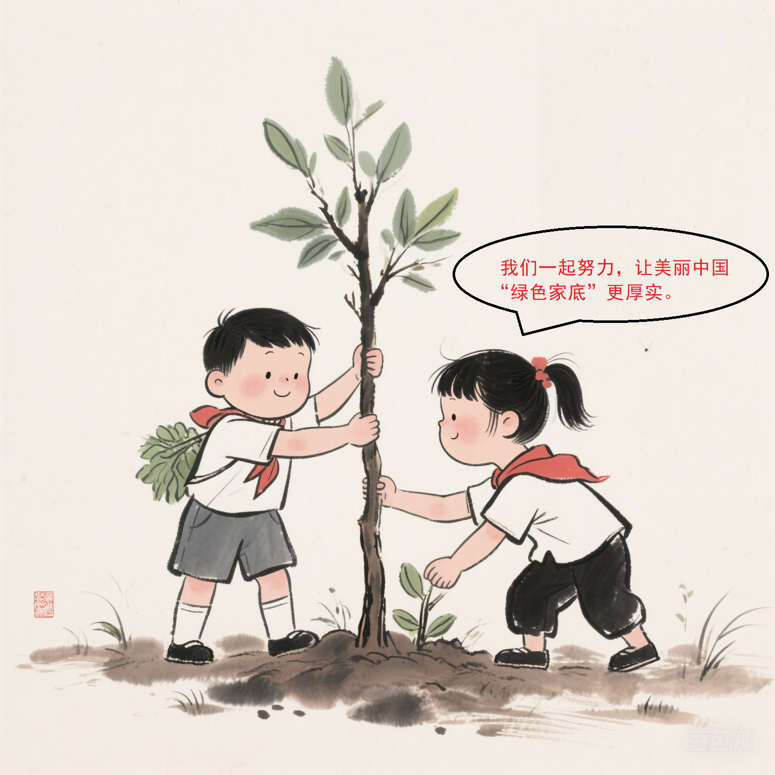 好評(píng)中國(guó)·漫評(píng)丨讓美麗中國(guó)“綠色家底”更厚實(shí)