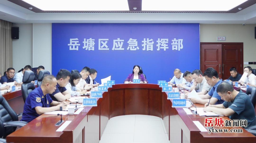 岳塘區(qū)召開“五一”節(jié)前安全生產(chǎn)工作視頻調(diào)度會