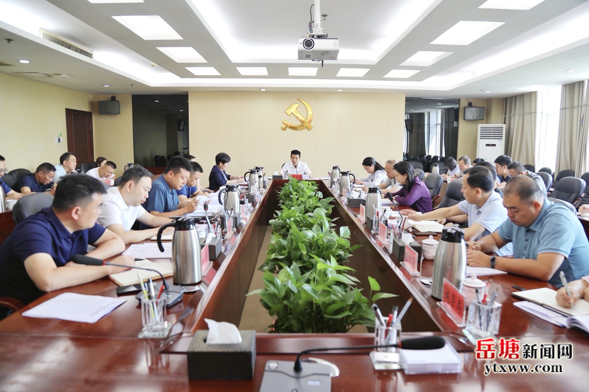 第六屆湖南旅游發(fā)展大會岳塘區(qū)執(zhí)行委員會會議召開