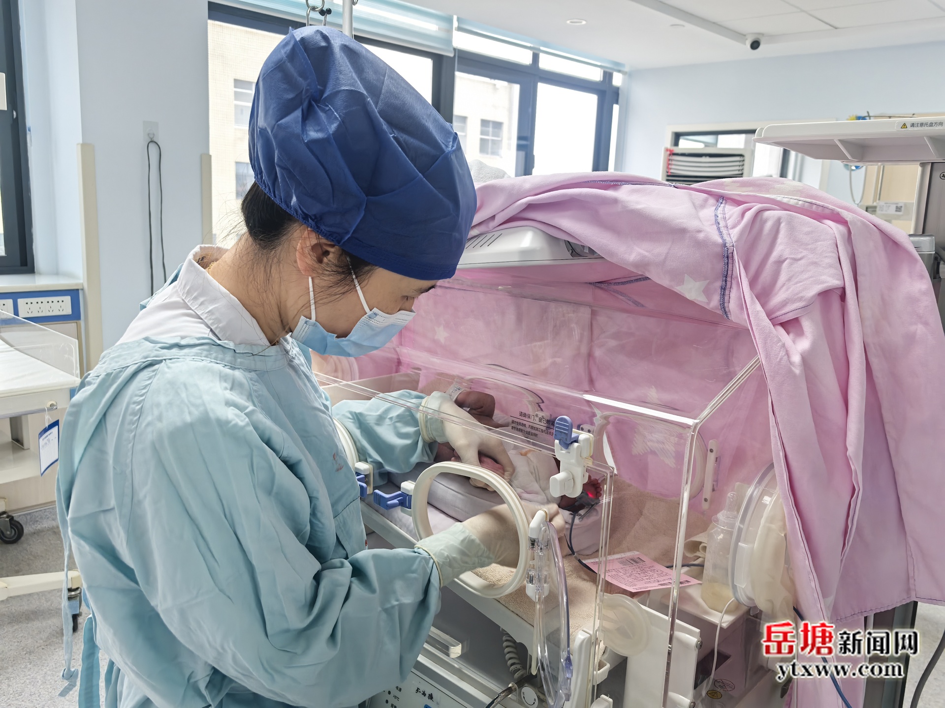 岳塘區(qū)提前完成新生兒疾病免費篩查與診斷服務(wù)項目