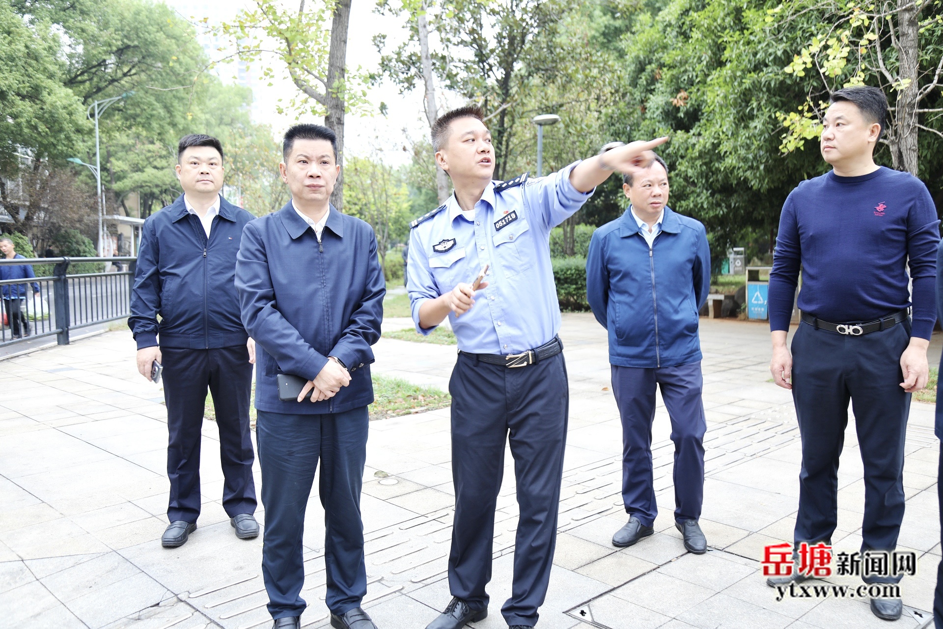 曾志君调研全区道路交通安全工作和长株潭智慧冷链物流园运行情况