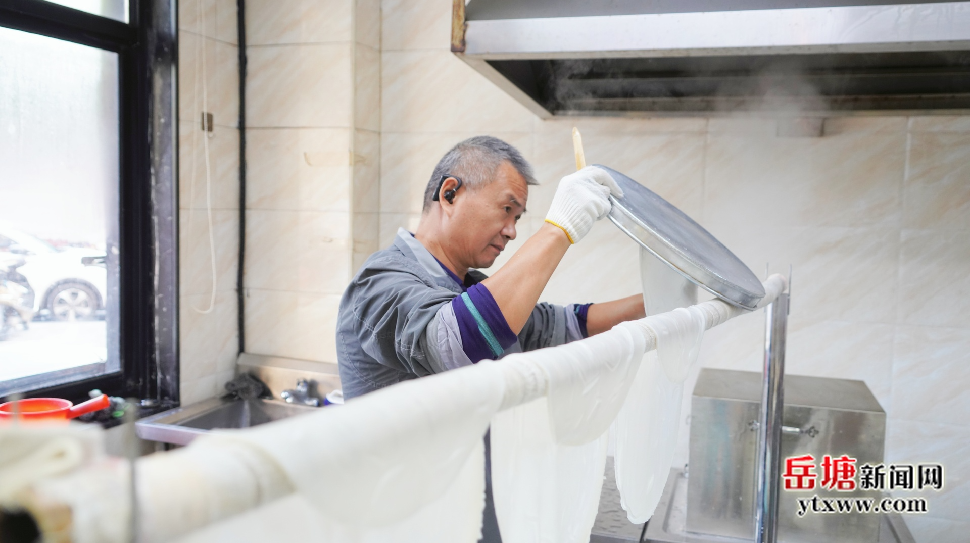 吃在湘潭 有味岳塘丨有吃堂：坚守与创新 推动非遗石磨米粉香飘四海