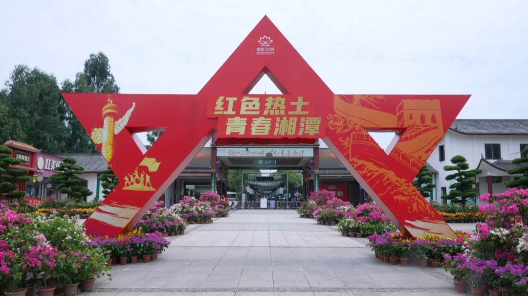 第六届湖南旅游发展大会丨盘龙大观园变身“真香”现场！“岳塘有好‘市’”文旅美食专场推介活动火爆开市