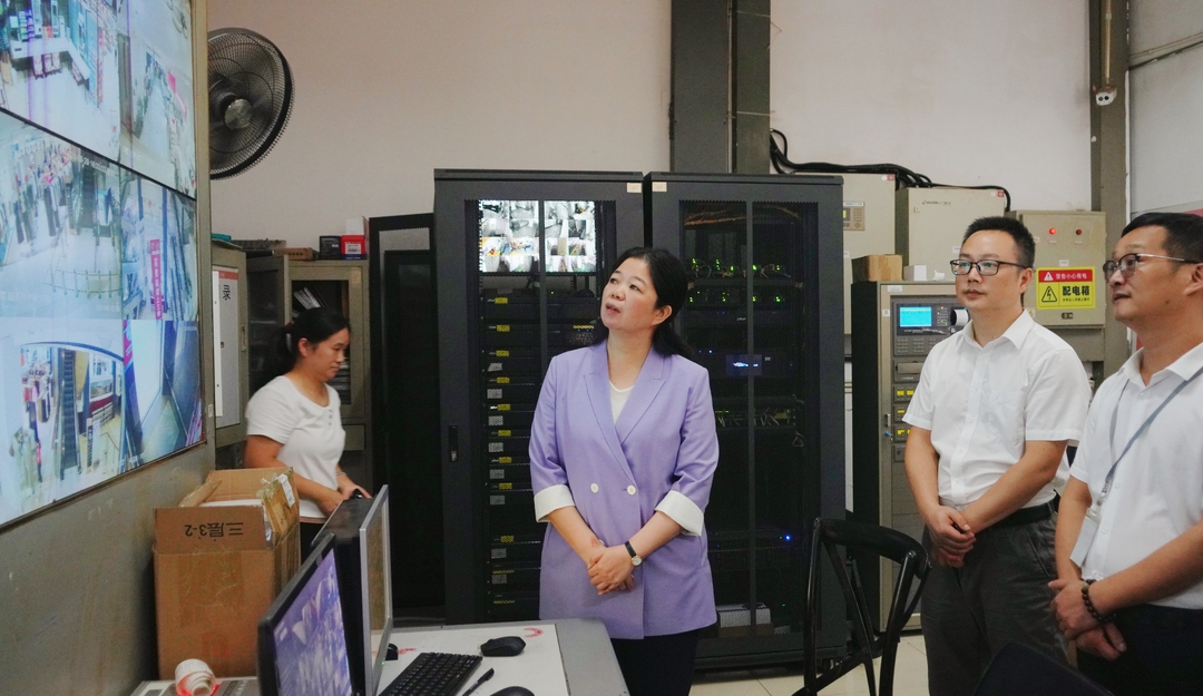 周赏玲督导溶洞污染排查、节前安全生产和市场保供工作