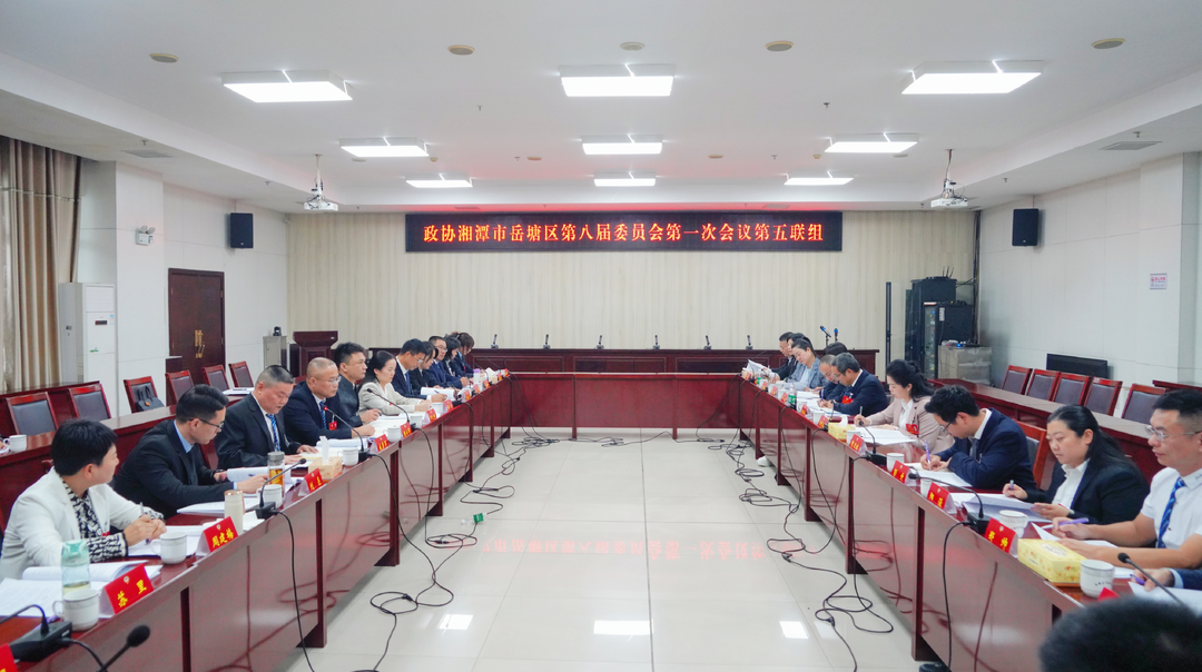 两会进行时丨周赏玲参加政协湘潭市岳塘区第八届委员会第一次会议联组协商讨论