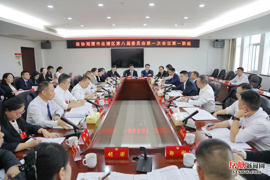 两会进行时丨曾志君参加政协湘潭市岳塘区第八届委员会第一次会议联组协商讨论