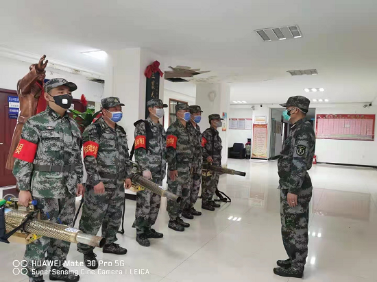 昭山村：沖鋒在抗疫一線的民兵連