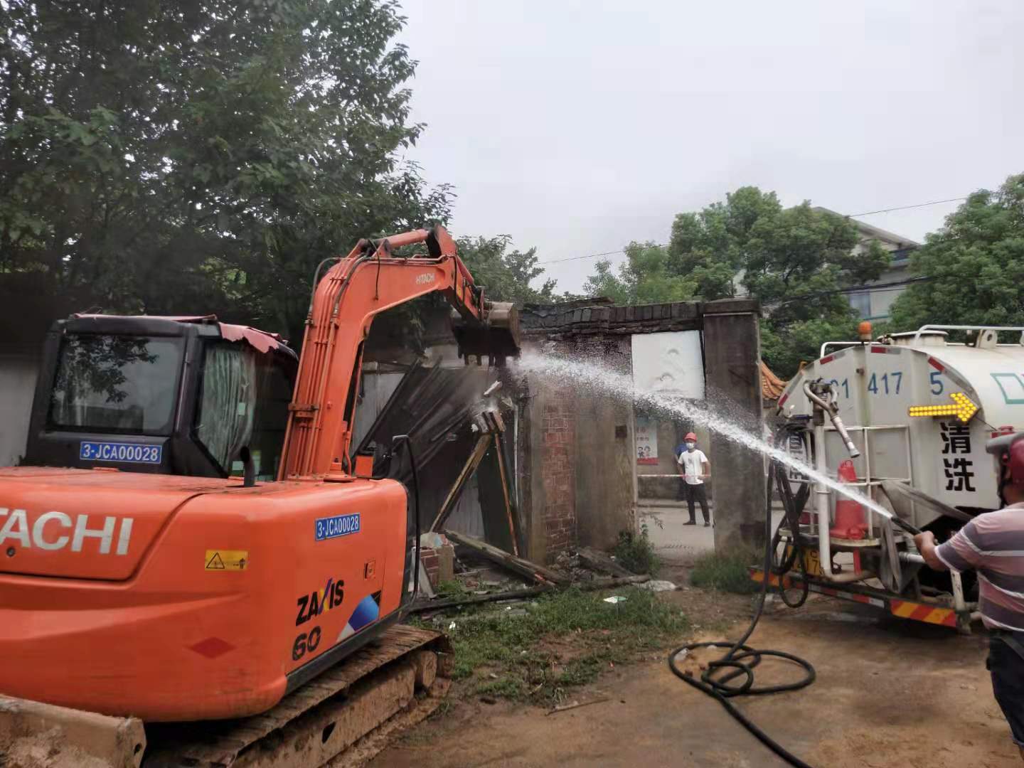 書院路街道：拆除老舊工棚 優(yōu)化城市環(huán)境