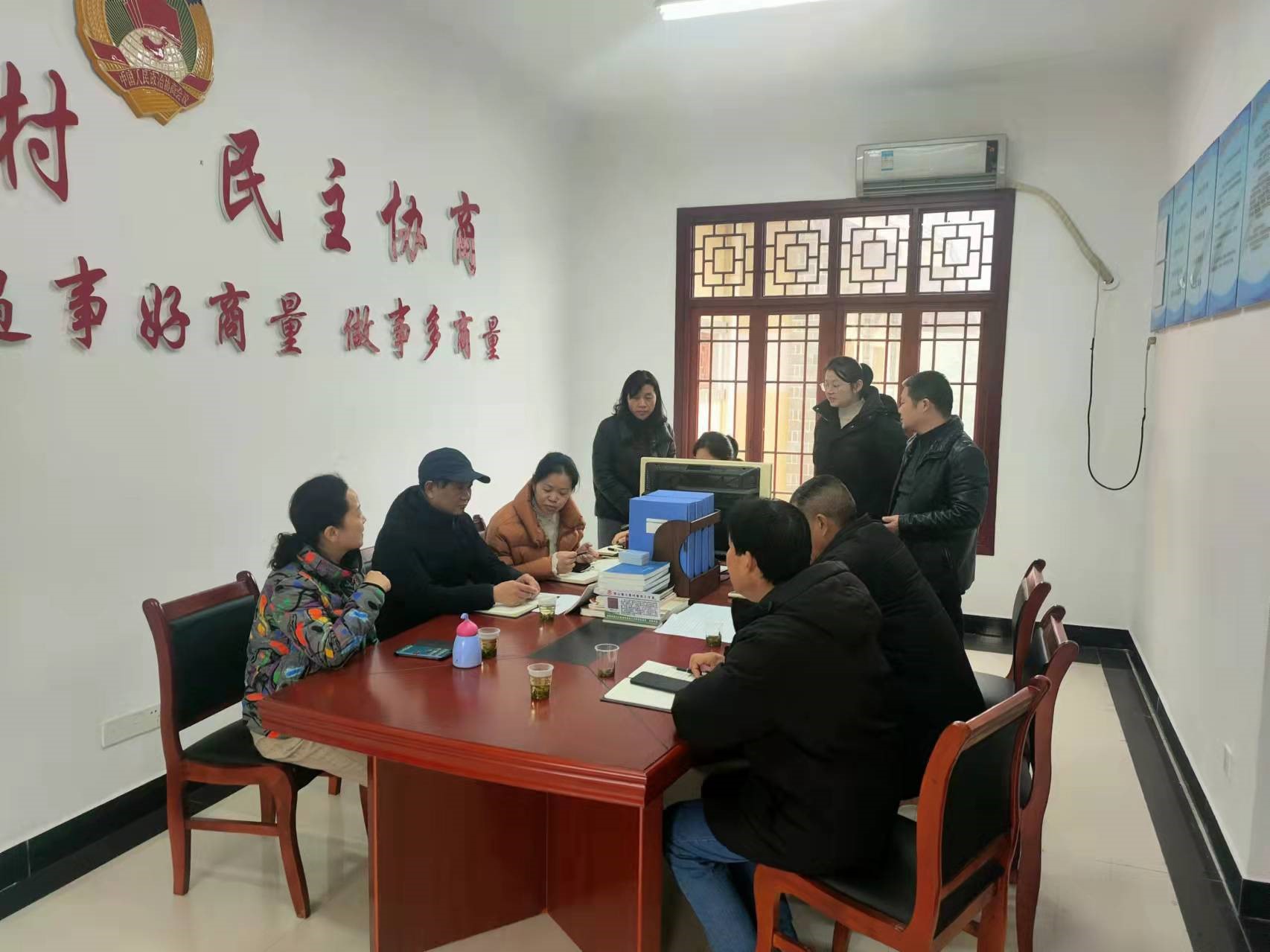 岳塘区政协举办2022年首场线上线下委员工作室联动值班活动