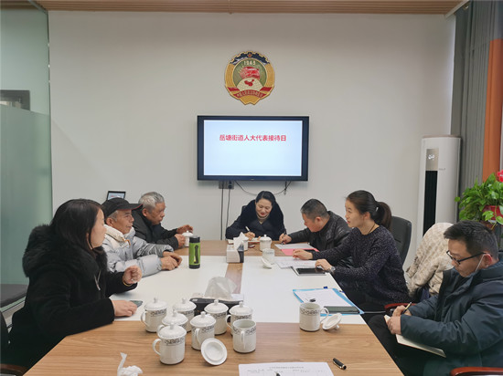 傾聽民聲了解民情 岳塘街道開展“人大代表接待日”活動(dòng)