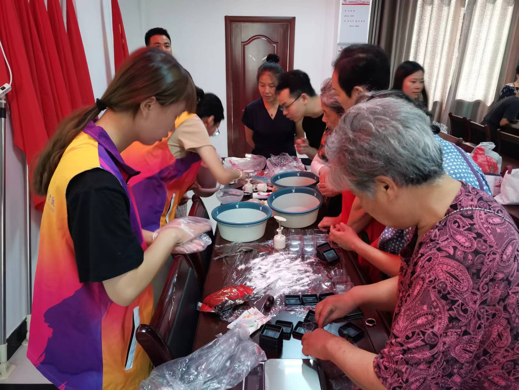 牡丹社區(qū)新時代文明實踐站組織開展“我們的節(jié)日 中秋節(jié)”主題活動