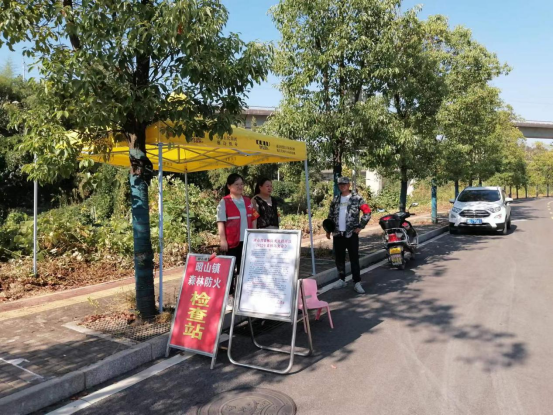 昭山鎮(zhèn)新民村國慶假期開展森林防火行動