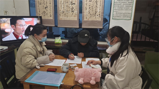 東坪街道開展老年人能力及需求評估