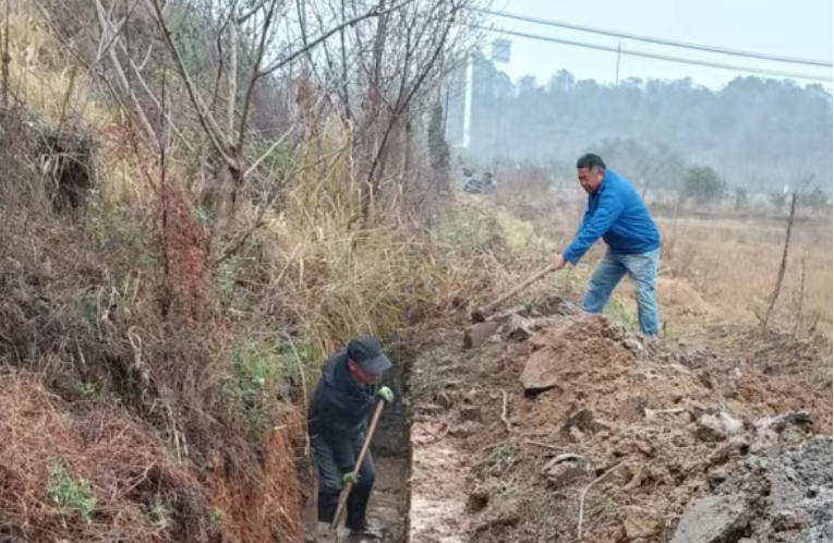 竹埠村：冬修水利保春灌