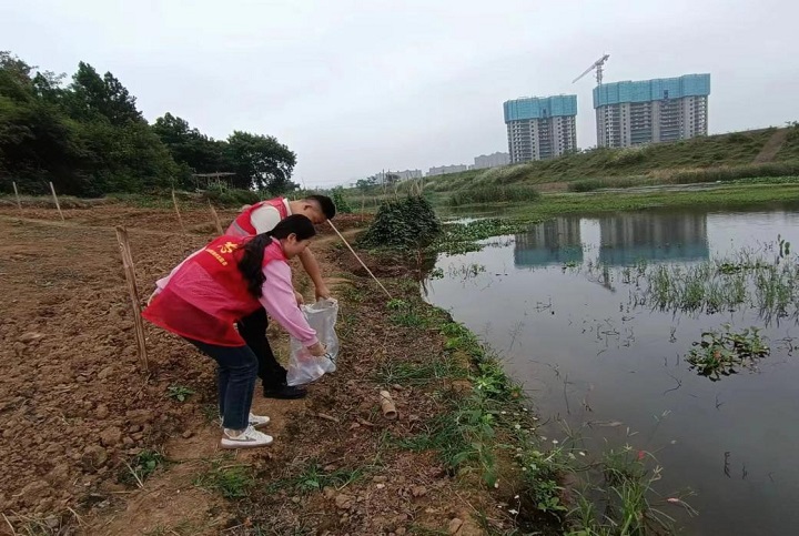 昭山鎮(zhèn)新湖村：黨建引領(lǐng)“河長(zhǎng)制”，“護(hù)河清堤”在行動(dòng)