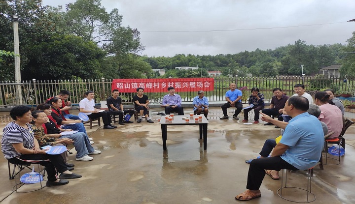 聽黨話、感黨恩、跟黨走宣傳教育活動丨昭山鎮(zhèn)高峰村：強(qiáng)化駐村幫扶 以實(shí)干促振興