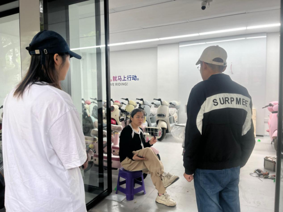 下攝司街道開展電動自行車消防安全專項整治行動