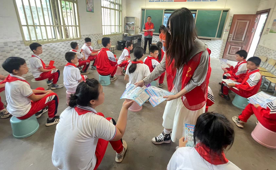 竹埠村攜手竹埠小學共筑青少年兒童防溺水安全防線