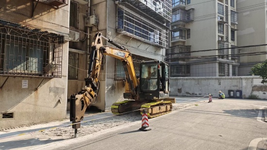 菊花塘社區(qū)積極推進雨污分流改造項目 改善居民生活環(huán)境