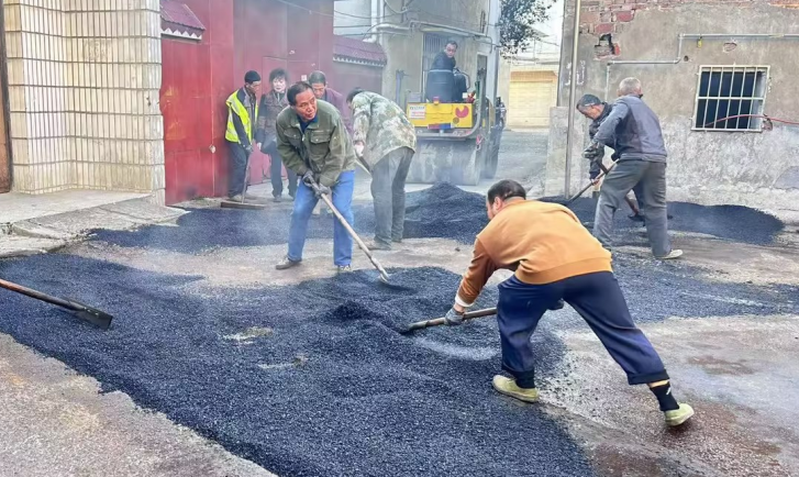 下攝司村：道路提質改造 提升村民幸福感