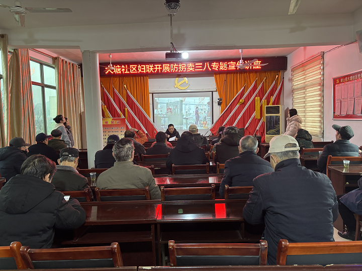 昭山鎮(zhèn)大塘社區(qū)開展防拐賣專題宣講活動(dòng)
