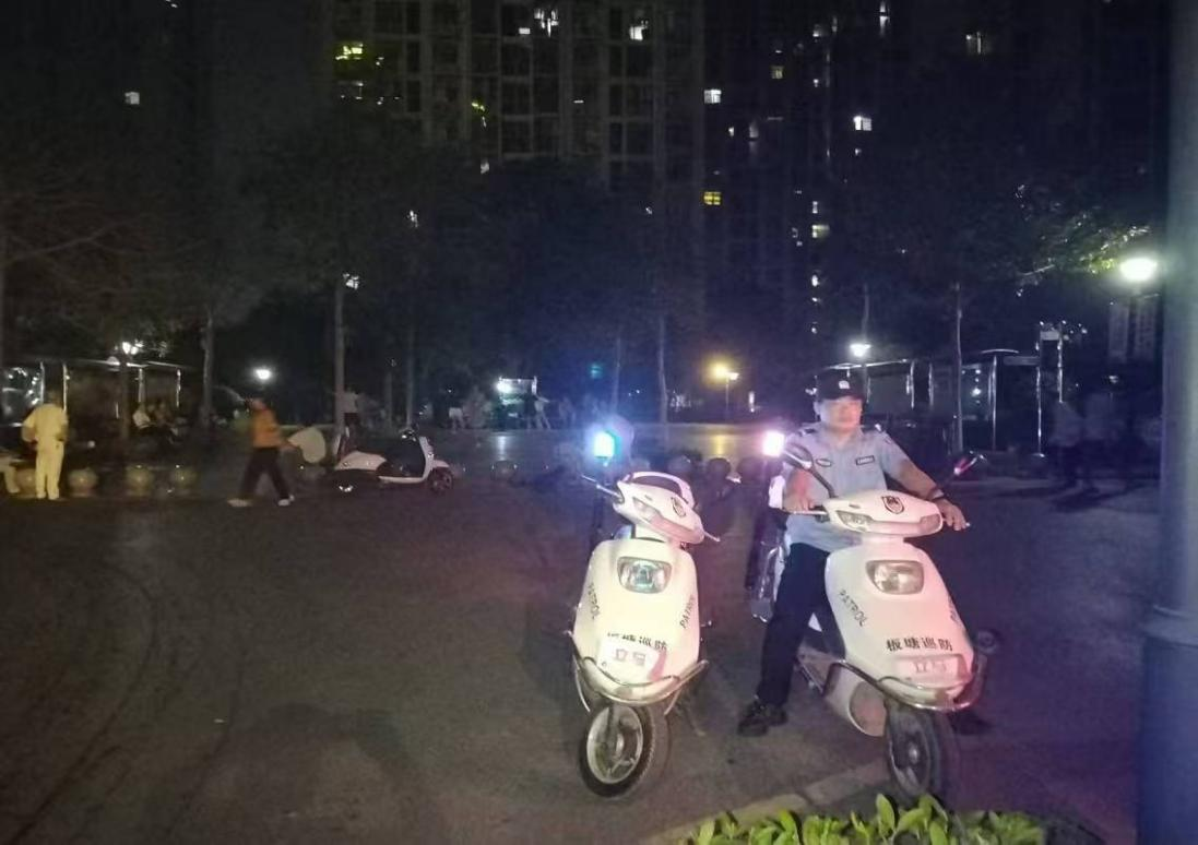 板塘街道扎實開展夜巡行動 筑牢基層安全防線