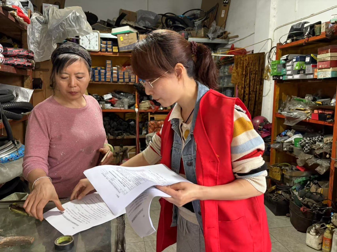 下攝司街道開展沿街商鋪消防安全隱患大排查