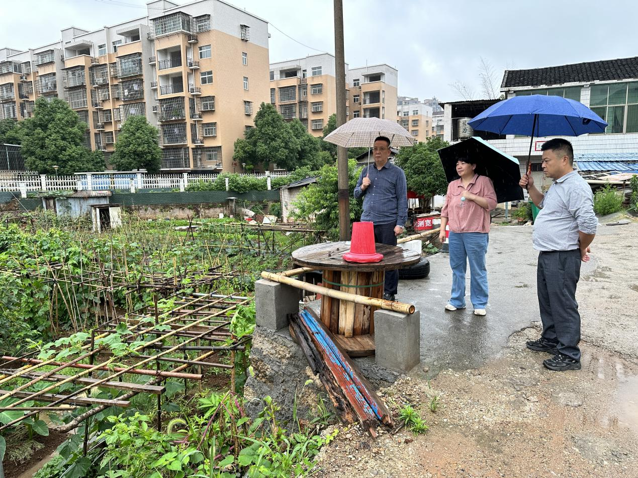 我愛湘潭我的家 人大代表獻力量｜區(qū)領導到板塘街道開展“三聽三問”活動