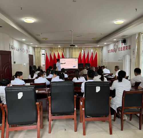荷塘街道社區(qū)衛(wèi)生服務(wù)中心開展消除艾梅乙母嬰傳播培訓(xùn)