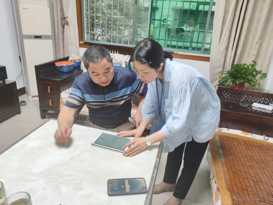 菊花塘社區(qū)開展2025年全國居民健康素養(yǎng)監(jiān)測調查工作