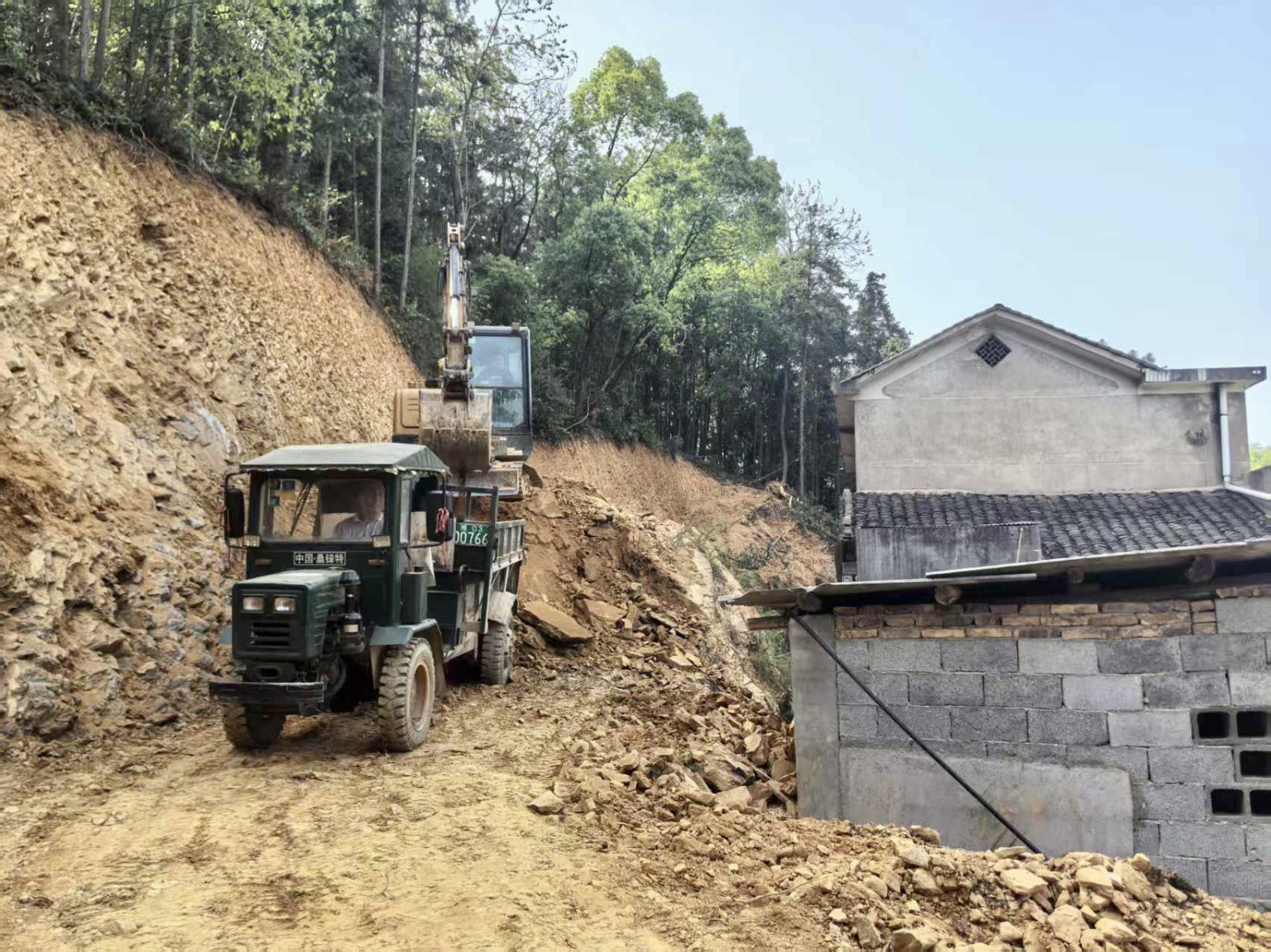 云和村：滑坡隱患整治暖民心