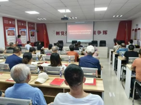 華金社區(qū)：“理論鑄魂 關(guān)懷暖心 服務(wù)惠民”三措并舉迎七一