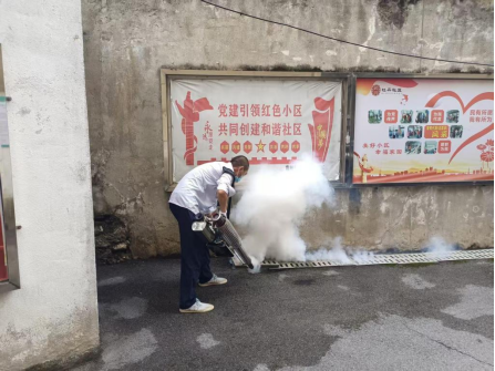 霞城街道積極開展蚊蟲消殺活動 為居民健康保駕護(hù)航