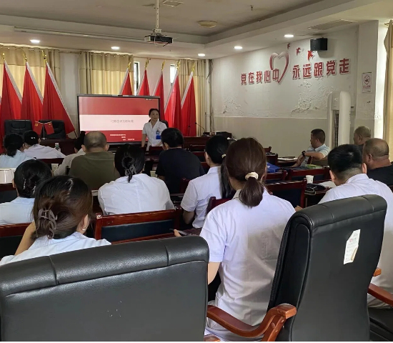 荷塘街道社区卫生服务中心开展过敏性休克处置业务培训