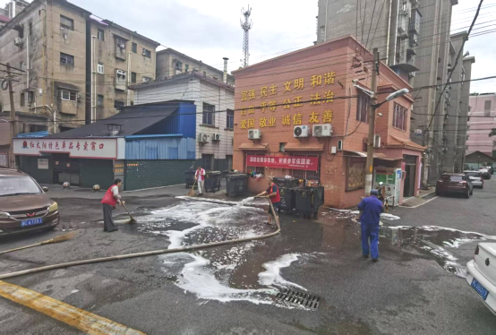 聯(lián)動共建暖人心 安樂社區(qū)與市科技局合力清潔小區(qū)