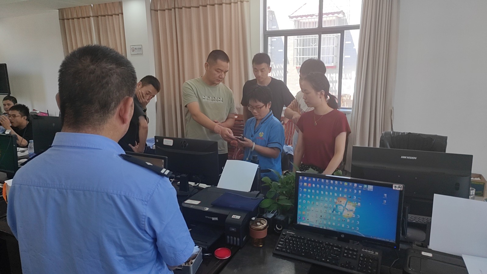 運河社區(qū)聯(lián)合派出所成功阻止一起電信詐騙