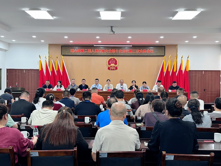 昭山鎮(zhèn)第二屆人民代表大會第十次會議召開