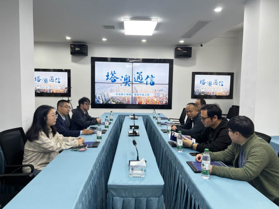 岳塘区委社会工作部为湖南塔澳通信有限公司党支部授牌