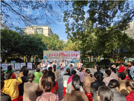 學(xué)衛(wèi)社區(qū)：慈善啟動聚向善力量 重陽敬老傳鄰里溫情