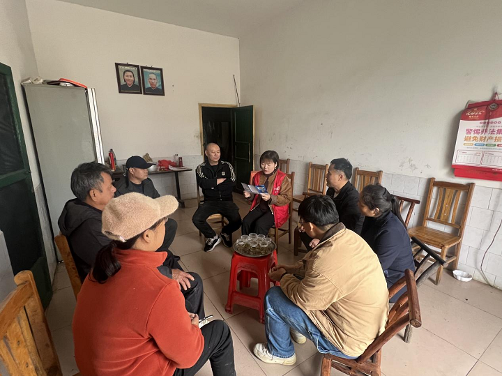 昭山鎮(zhèn)蒿塘村：“屋場會”上話安全 反詐宣傳暖民心