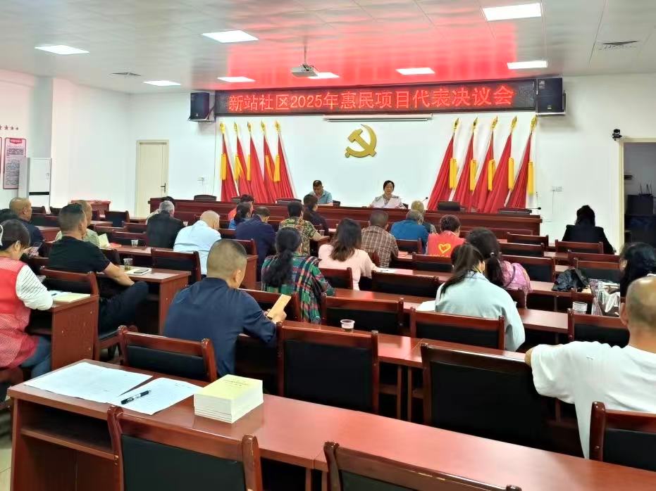 新站社區(qū)：監(jiān)督護航惠民工程 ?廉潔底色扮靚老小區(qū)