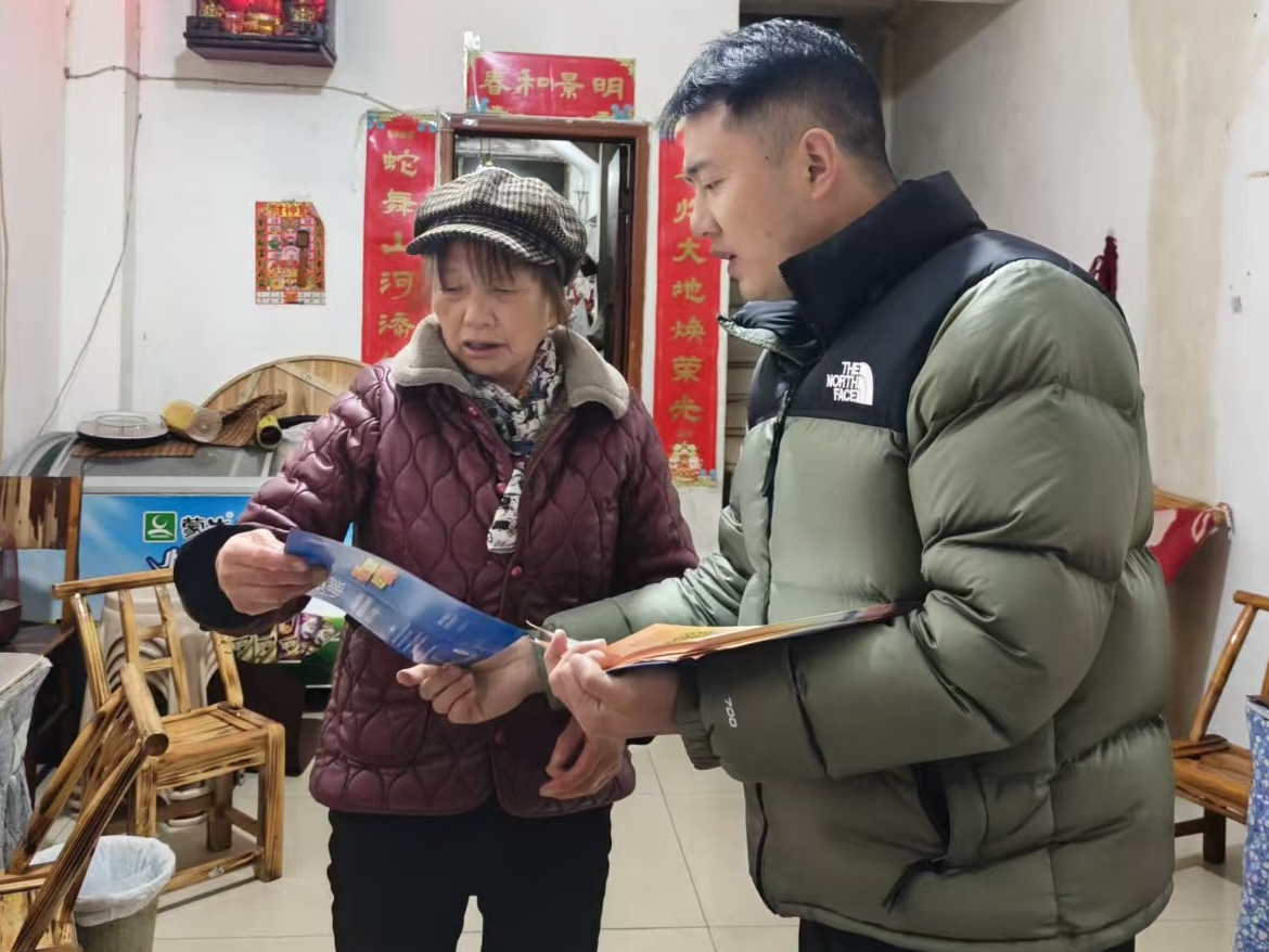 象形社区：雨雪天气护民安 拧紧预防一氧化碳中毒“安全阀”